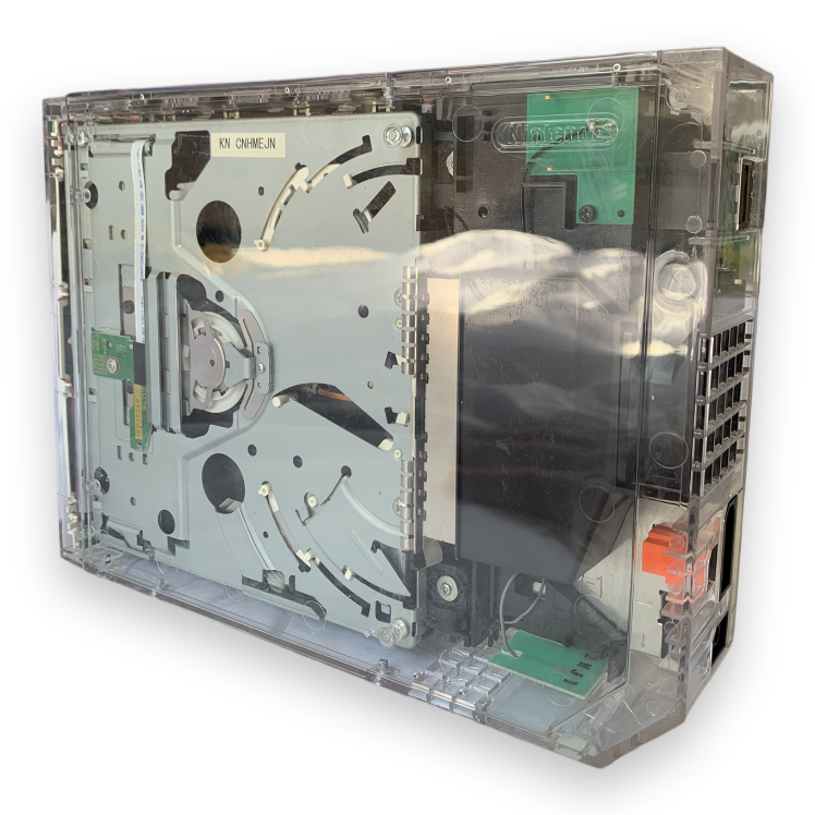 Nintendo Wii Custom Transparent Console Clear